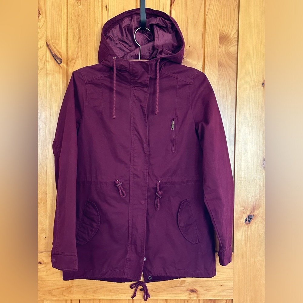 Ambiance Outerware Small Hooded Lined Jacket, Thr… - image 1